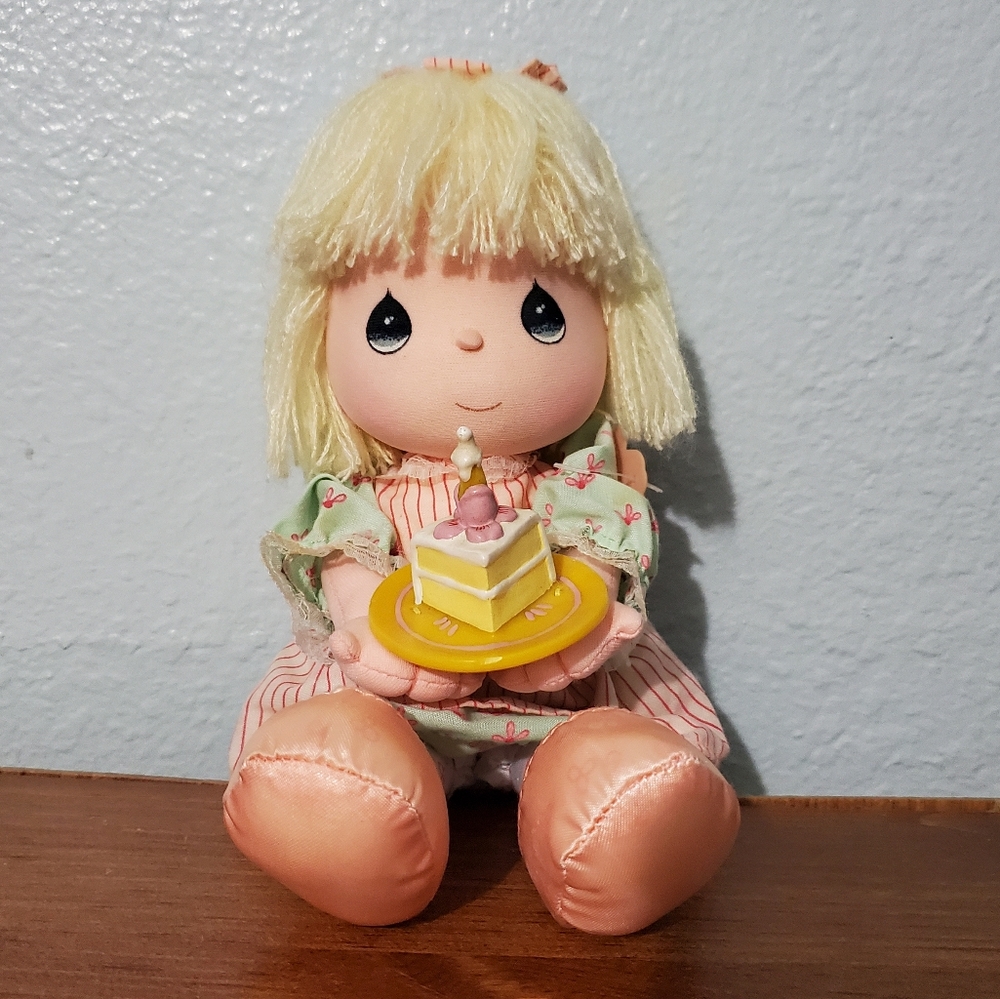 1989, Precious Moments Last Forever Doll "Happy Birthday". Pre-owned condition.